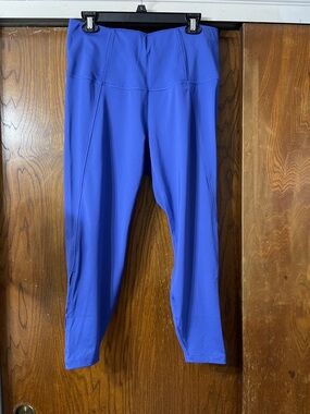 Nike yoga dri-fit Vibrant Royal Blue Athletic Leggings